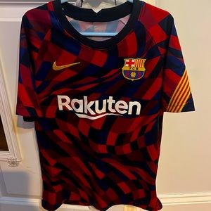 Nike Barcelona youth Medium soccer jersey